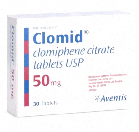Clomid opakowanie